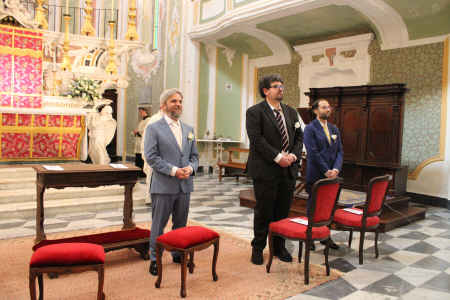 Los tres caballeros
