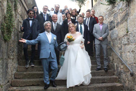 Si scende la scala...