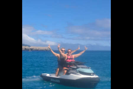 Sopravvissuti al jet ski!
