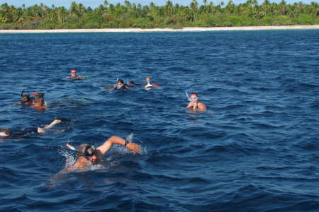Snorkeling nella Passe